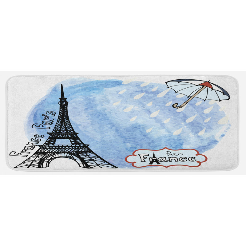 Eclectic Polyester Kitchen Mat
