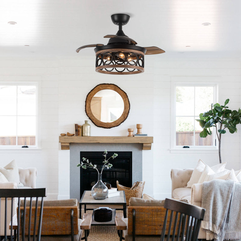 36'' Ceiling Fan with Light Kit