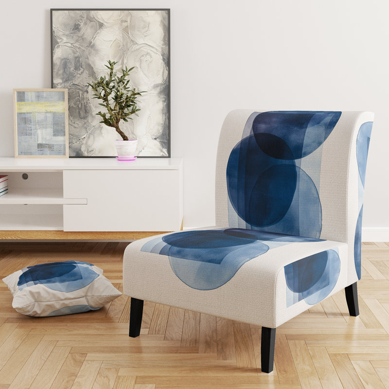 Fauteuil de chambre Abstract Shapes, Pantoufle sans accoudoirs