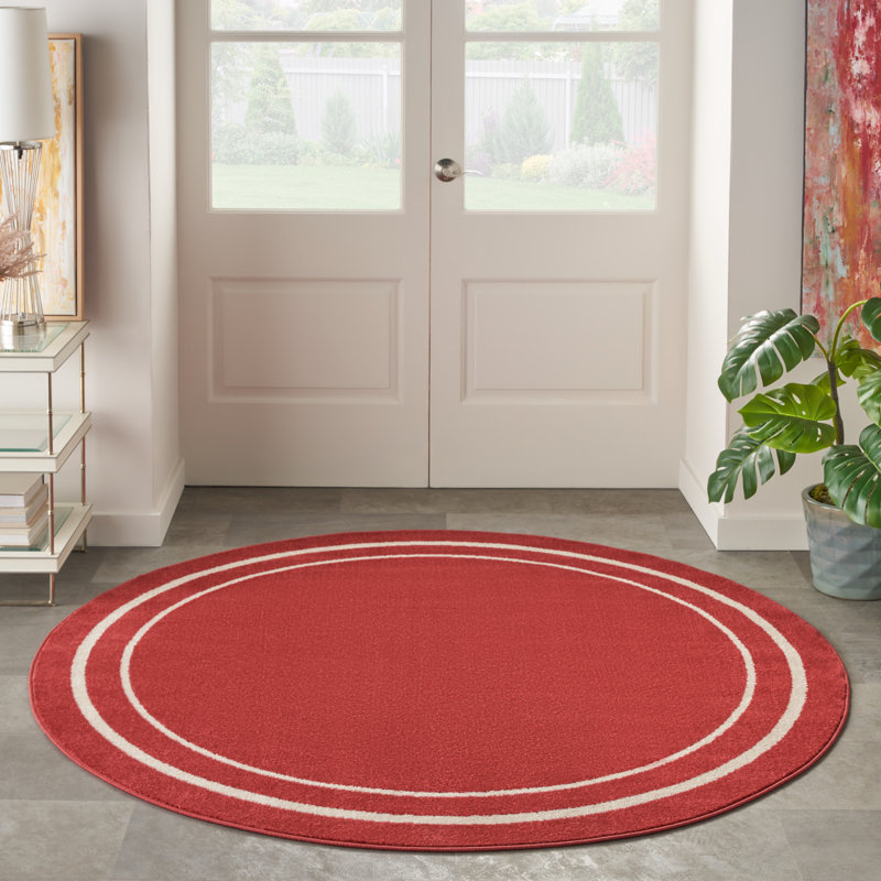 Tapis intérieur / extérieur Nourison Essentials, Rond 6 pi
