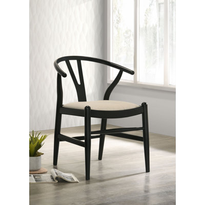 Chaise d'appoint en bois Kather
