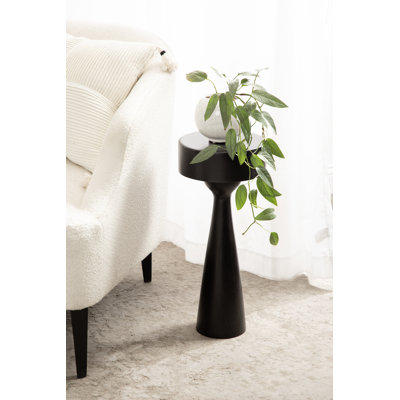 Table ronde sculpturale
