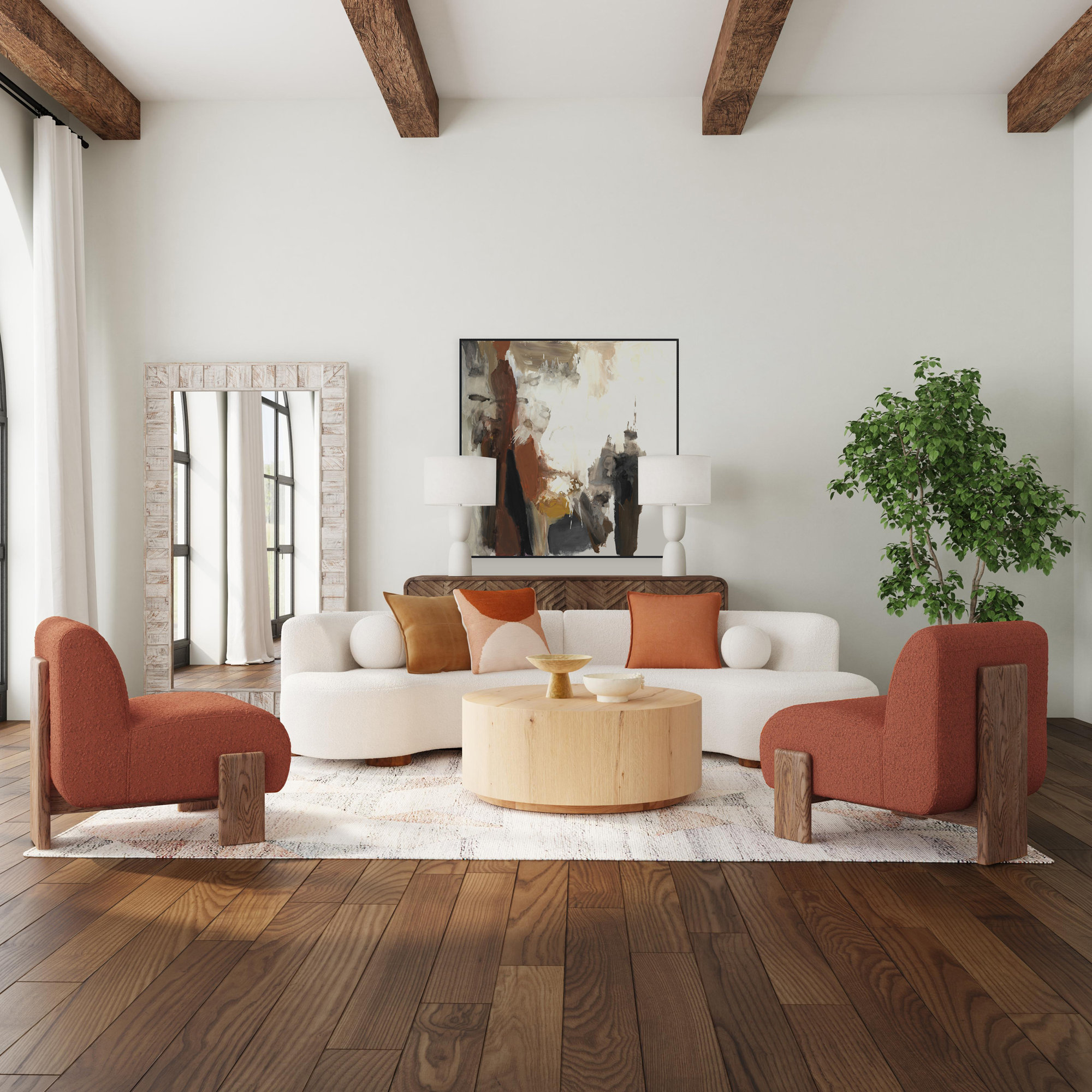 Quince 78'' Sideboard, Brown