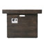Foyer carré en bois Anchorage 32 po brun Mgo - 40 po-1334822117