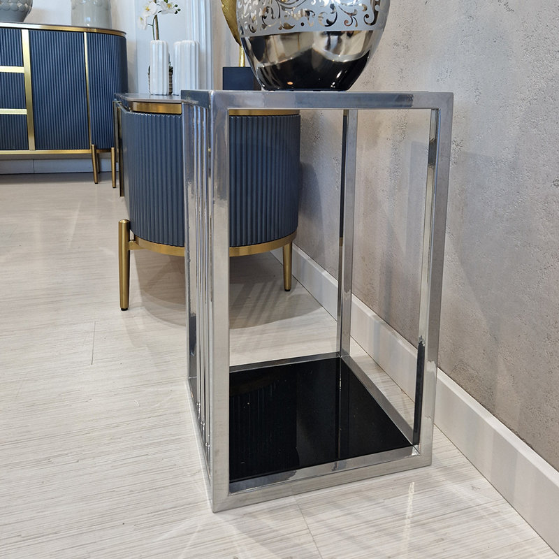Brosky Pedestal End Table