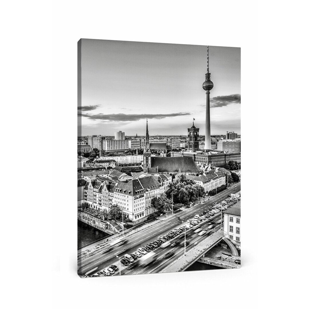 Leinwandbild Skyline von Berlin