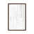 Toile avec cadre en bois brun classique n'est pas disponible