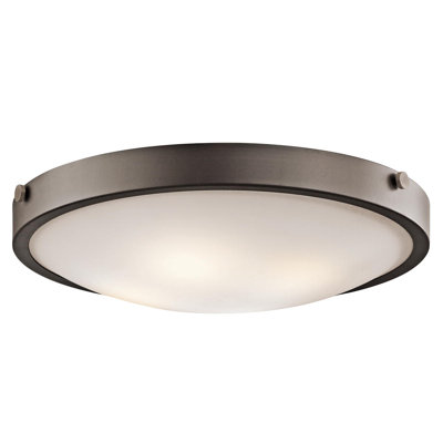 Jacoby Glass Flush Mount