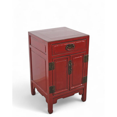 1 - Drawer Solid Wood Nightstand