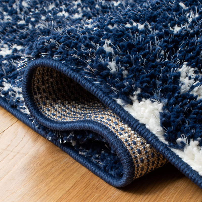Comer Fringe Shag Performance Southwestern Rug, Rectangle 3'3" x 5'3"