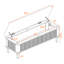 Linen Upholstered Storage Bench