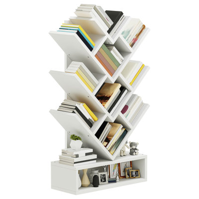103cm H x 57cm W Geometric Bookcase