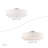 Flaire Linen Blend Semi Flush Mount-144613852-144613851