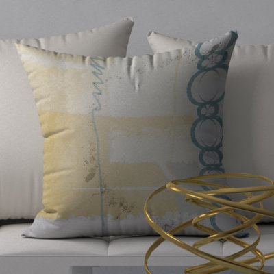 Housse de coussin décorative carrée en forme de joyau