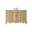 Meuble-lavabo simple 54 po beige antique-412254235