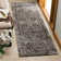 Tapis abstrait argent / brun