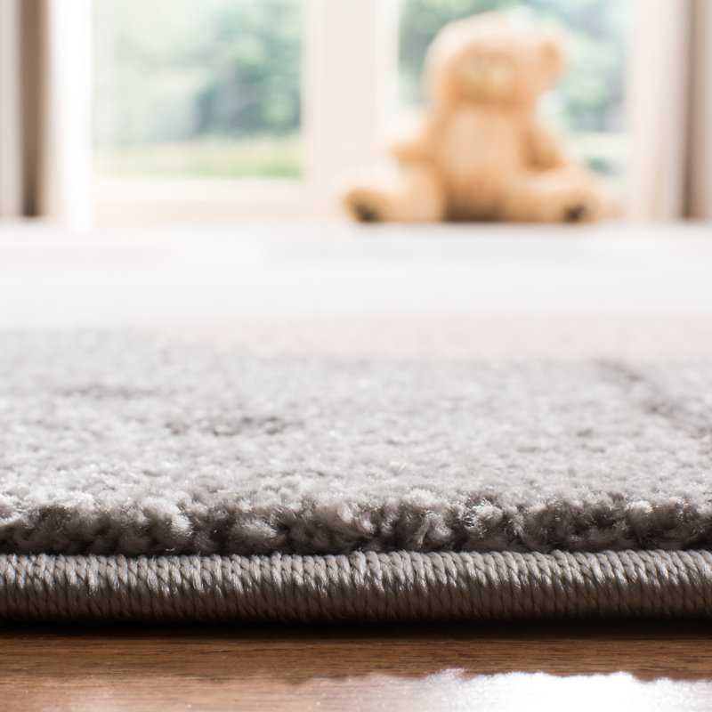 Glantz Animal Print Gray Area Rug, Runner 2' x 8'