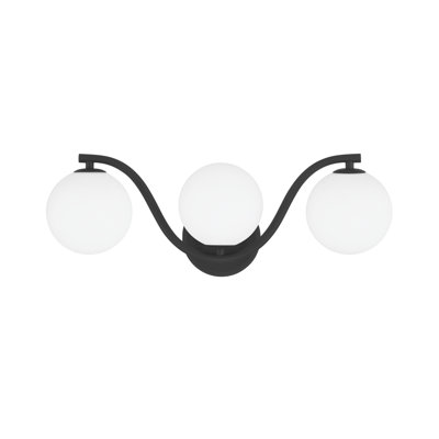 Triple Globe Wave Vanity Lighting