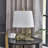 17.25" Resin Pug Table Lamp With Shade-1667233455-1667233449