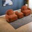 Canapé modulaire moderne 2 places Cloud Soft Teddy