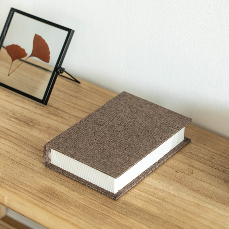  Boîte de rangement en MDF 8 po Classic, Gris