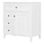 Meuble-lavabo moderne moderne de 30 pouces avec lavabo et rangement en céramique | Idée cadeau-734677026-734677048