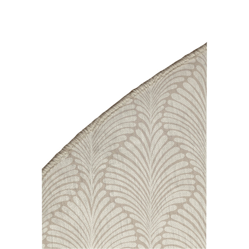 Tapis d'extérieur antidérapant Elegant Palms, Rond 5 pi