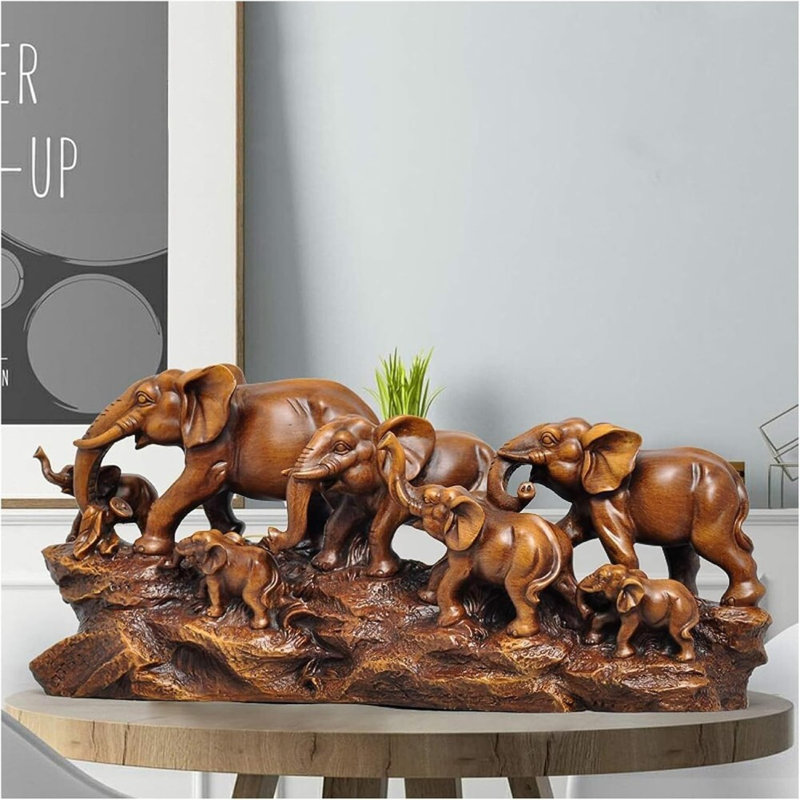 Resin Elephant Statue