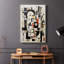 ABSTRACT Series CCCCLXV III - Toile tendue avec châssis de qualité supérieure - Prêt à être accroché-676751937