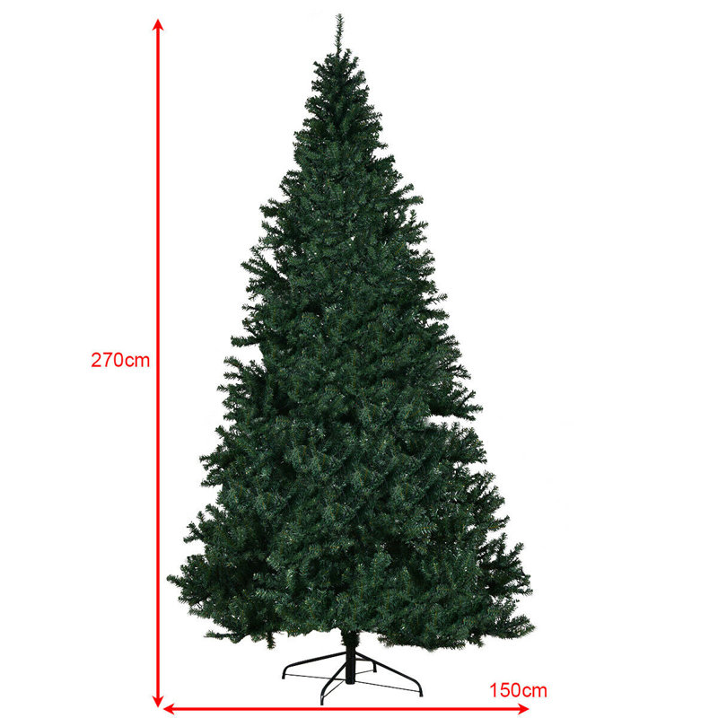 8.86' H Lighted Artificial Christmas Tree