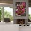 «Lenton Rose V» Epic Graffiti par Debra Van Swearingen, art mural sur toile, 40 po x 54 po