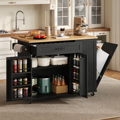 93 cm W Kitchen Island with Top