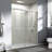 Semi-Frameless Double Sliding Shower Door