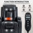 Infinite Position Single Motor Power Lift Recliner with USB Charging Port, Cup Holders, 8-Point Vibration Massage & Lumbar Heating for Elderly-1925921844
