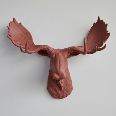 Head Faux Taxidermy Moose Wall Décor