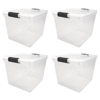 Plastic Storage Tote Set