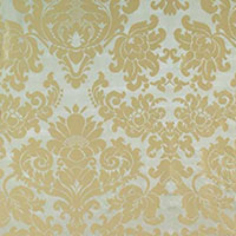 Hatfield Silk Damask Fabric, Blue
