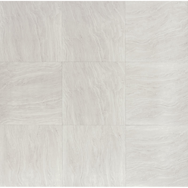 Carreau de champ en porcelaine 24 po x 24 po beige Yosemite, Amande
