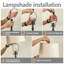 Lampe sur pied traditionnelle 62,4 po Dontaz
