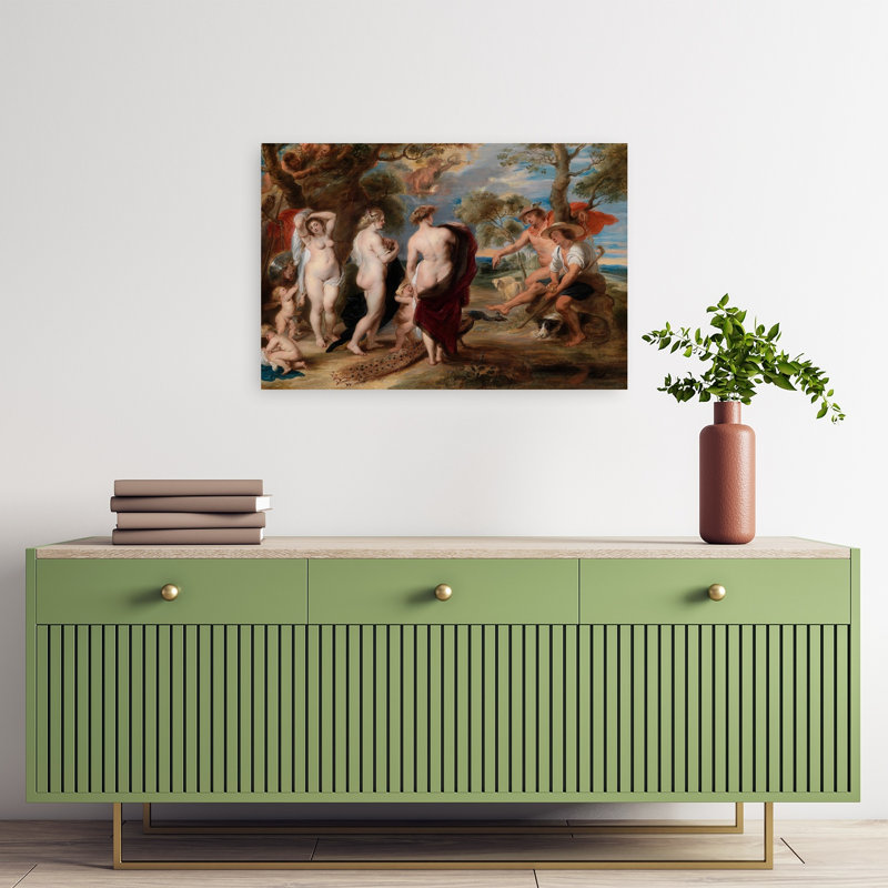 Le Jugement de Paris, reproduction d'art murale classique, H 16 po x l 24 po