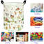 Panier à linge de style campagnard rond avec poignées, panier de rangement pour panier de chambre, décor de chambre à coucher