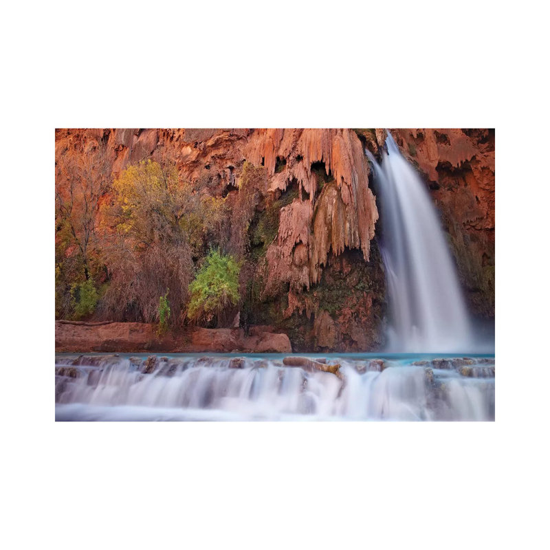 Havasu Falls, Grand Canyon, Arizona I 1 Piece Wrapped Canvas Wall Art, 66.04 cm H x 45.72 cm W x 1.91 cm D