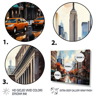 Autumn New York City Breeze - City New York Wall Art