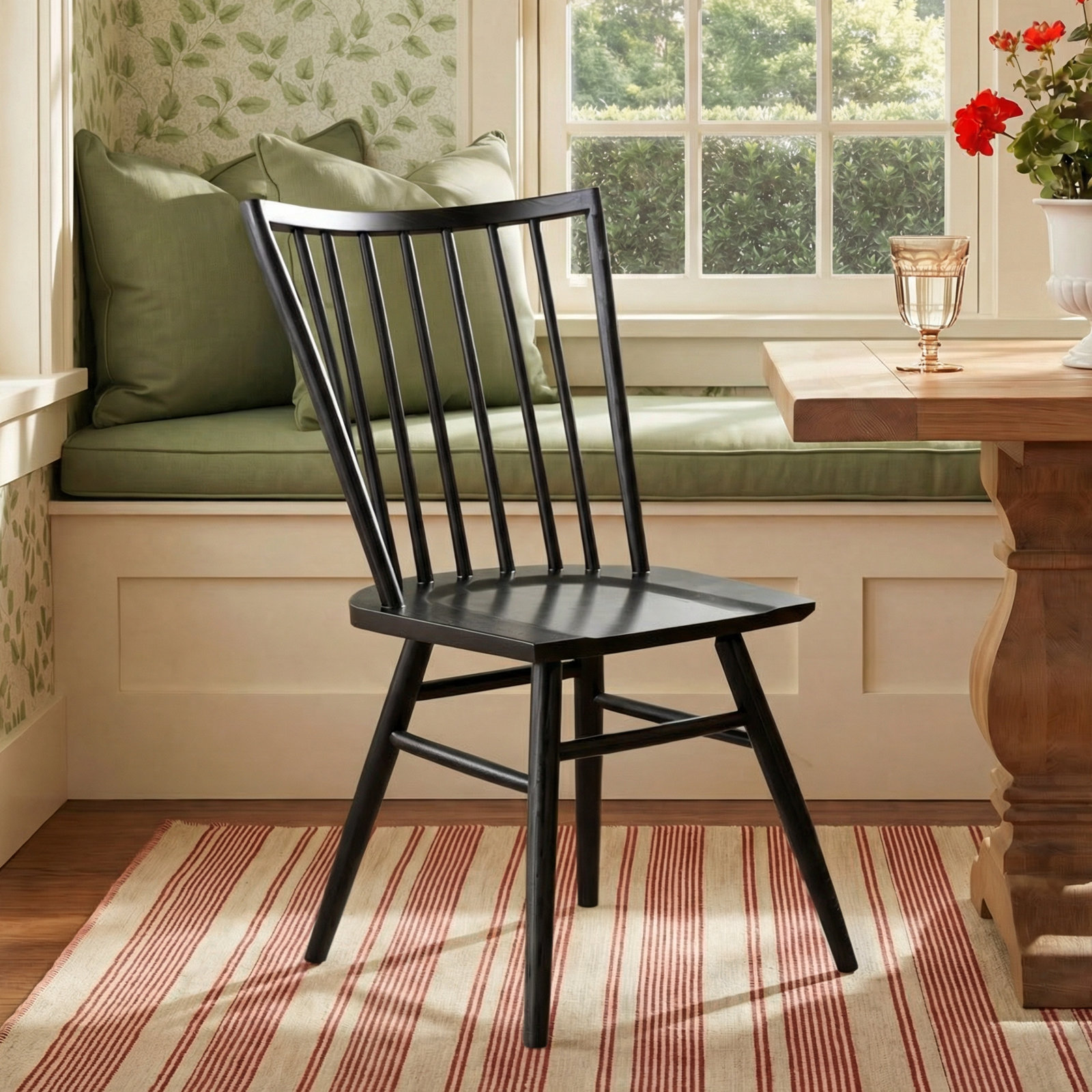 Shania Dining Chair, Black