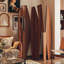 Ash Wood Solid Folding Screen-105491030