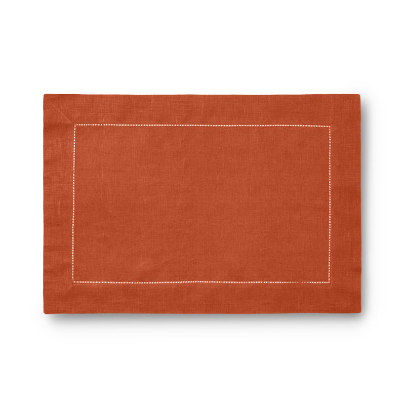 Festival Linen Rectangle Placemats, Sunset