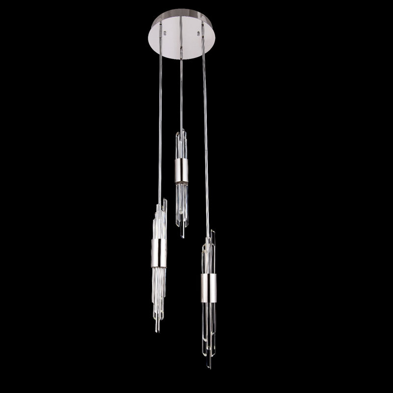 Luminaire suspendu multicolore 3 lumières Lucca Allegri