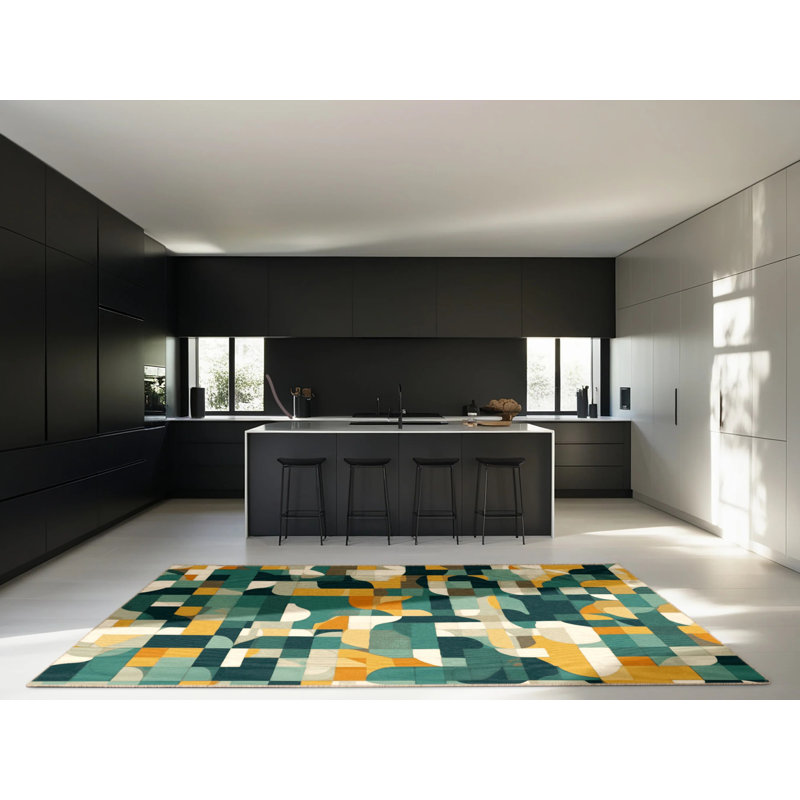 Tapis Schématique, Carré 3 pi