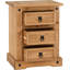 Castillon 3 Drawer Bedside Table