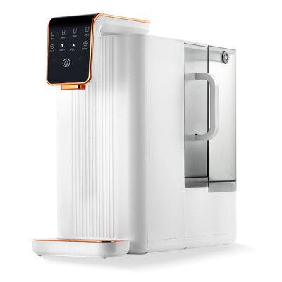 Filtre à eau par osmose inversé sans réservoir sous le lavabo, système d'osmose inversé, filtre à eau 600 GPD, pur à égoutter 2: 1 / système RO sous l'évier / filtration à 7 étapes, rappel de robinet intelligent pour le bureau à domicile